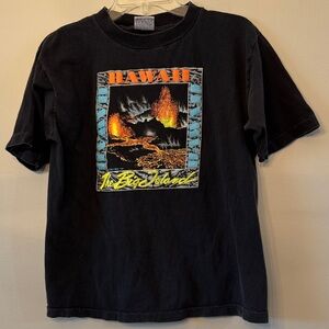 Vintage Poly Tees Hawaii Graphic T-Shirt Single Stitch